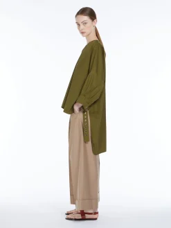 S MAXMARA Camicie<CAMICIA MORBIDA MAYA Verde