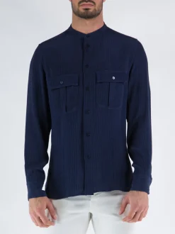 ETRO Camicie<CAMICIA OVER Blu