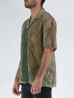 DAILY PAPER Camicie<CAMICIA PARNIAN Beige, Verde