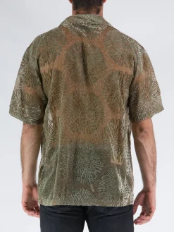 DAILY PAPER Camicie<CAMICIA PARNIAN Beige, Verde