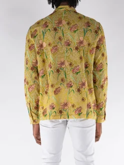 SÉFR Camicie<CAMICIA RIPLEY Giallo, Marrone