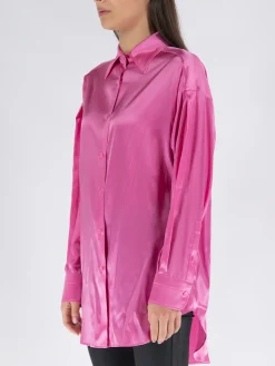 TOM FORD Camicie<CAMICIA SATIN Rosa