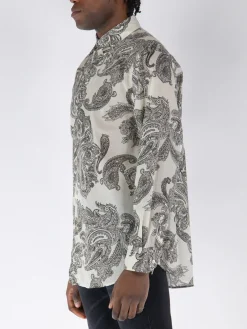 ETRO Camicie<CAMICIA SOHO Bianco, Nero