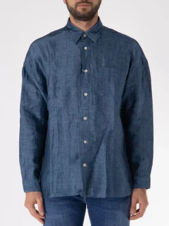 SUNFLOWER Camicie<CAMICIA STABLE Blu