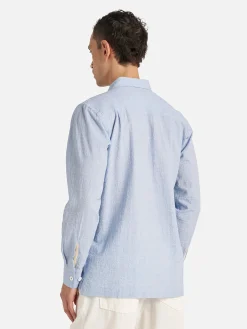 UNIVERSAL WORKS Camicie<CAMICIA UTILITY Azzurro