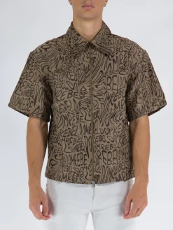 DOMREBEL Camicie<CAMICIA WAVY Marrone