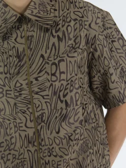 DOMREBEL Camicie<CAMICIA WAVY Marrone