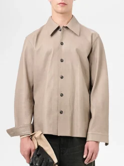 OUR LEGACY Camicie<CAMICIA WELDING Beige