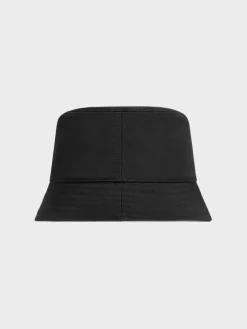 MONCLER Cappelli<CAPPELLO BUCKET CON PATCH LOGO Nero