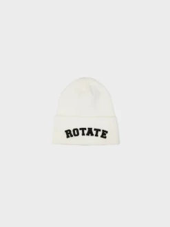 Cappelli<CAPPELLO CLASSIC LOGO BEANIE Bianco, Nero