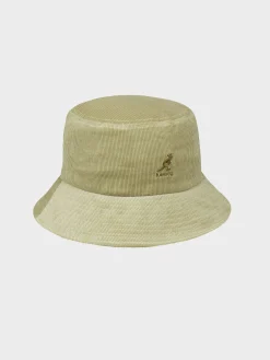 KANGOL Cappelli|Cappelli<CAPPELLO CORD BUCKET UNISEX Verde