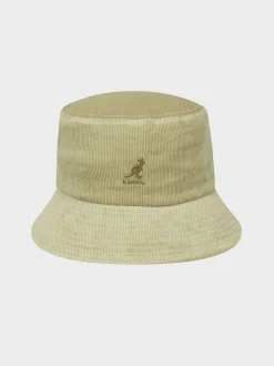 KANGOL Cappelli|Cappelli<CAPPELLO CORD BUCKET UNISEX Verde