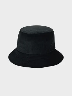 KANGOL Cappelli|Cappelli<CAPPELLO CORD BUCKET UNISEX Nero