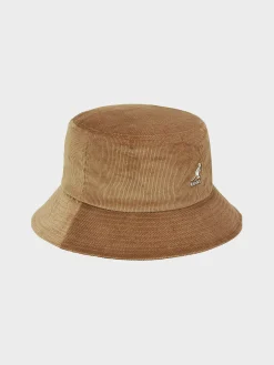 KANGOL Cappelli|Cappelli<CAPPELLO CORD BUCKET UNISEX Marrone