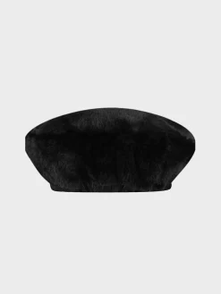KANGOL. Cappelli|Cappelli<CAPPELLO FAUX FUR BERET UNISEX Bianco, Nero