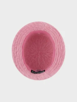 KANGOL. Cappelli|Cappelli<CAPPELLO FURGORA BUCKET UNISEX Bianco, Rosa