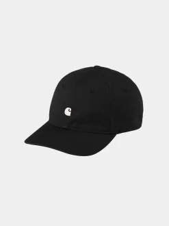 CARHARTT WIP Cappelli<CAPPELLO MADISON LOGO Bianco, Nero