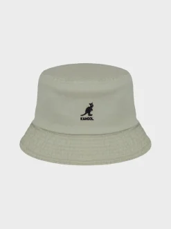 KANGOL. Cappelli|Cappelli<CAPPELLO WASHED BUCKET UNISEX Verde