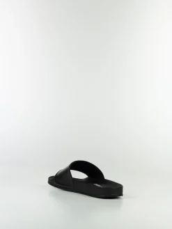 MARCELO BURLON Sandali<CIABATTA COUNTY CROSS SLIDER Bianco, Nero