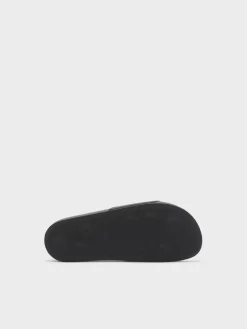 PALM ANGELS Sandali|Sandali<CIABATTA PA MONOGRAM Bianco, Nero