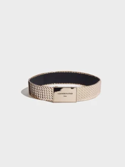 ALEXANDRE VAUTHIER Cinture<CINTURA METAL SCALE Giallo, Rosa