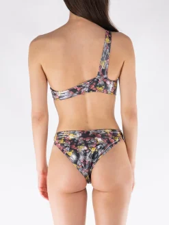 VIVIENNE WESTWOOD Costumi Da Bagno<COSTUME INTERO CRAZY ORB Giallo, Grigio, Nero, Rosso