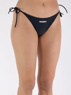 VETEMENTS. Costumi Da Bagno<COSTUME LOGO BIKINI BOTTOM Nero
