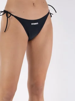 VETEMENTS. Costumi Da Bagno<COSTUME LOGO BIKINI BOTTOM Nero
