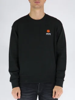Felpe<FELPA BOKE FLOWER CREST Nero