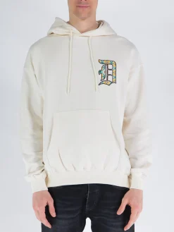 DROLE DE MONSIEUR Felpe<FELPA CON CAPPUCCIO Bianco