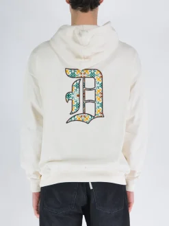 DROLE DE MONSIEUR Felpe<FELPA CON CAPPUCCIO Bianco