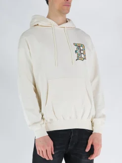 DROLE DE MONSIEUR Felpe<FELPA CON CAPPUCCIO Bianco