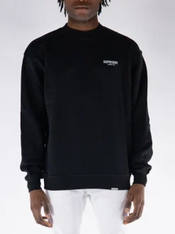 REPRESENT CLOTHING Felpe<FELPA CREW REPRESENT OWNERS CLUB Bianco, Nero
