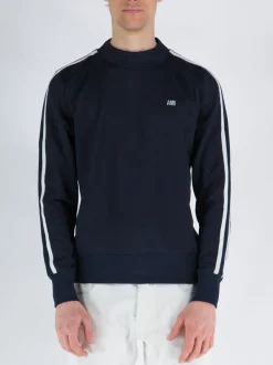 AMI Felpe<FELPA CREWNECK Bianco, Blu