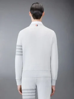THOM BROWNE Felpe<FELPA CREWNECK IN CLASSIC LOOPBACK Grigio