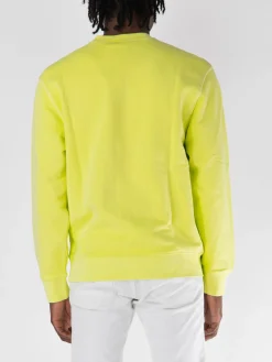 CARHARTT WIP Felpe<FELPA DUSTER SCRIPT Giallo, Fluo