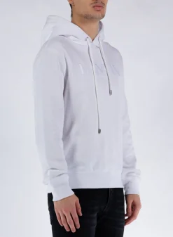 LANVIN Felpe<FELPA EMBROIDERED Bianco