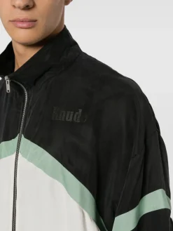 RHUDE Felpe<FELPA FULL ZIP AWAKING Bianco, Nero, Verde