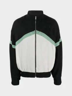 RHUDE Felpe<FELPA FULL ZIP AWAKING Bianco, Nero, Verde