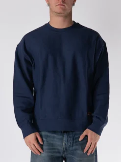 CARHARTT WIP Felpe<FELPA FULL ZIP LABEL SCRIPT Blu