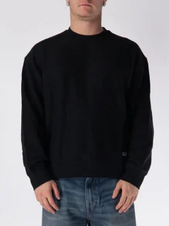 CARHARTT WIP Felpe<FELPA FULL ZIP LABEL SCRIPT Nero