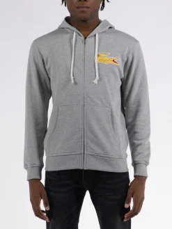 COMME DES GARCONS SHIRT Felpe<FELPA FULL ZIP LOGO Giallo, Grigio