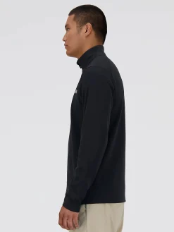 NEW BALANCE Felpe<FELPA FULL ZIP TECH KNIT Bianco, Nero