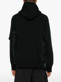 SACAI Felpe<FELPA FULL ZIP X SPONGE Nero