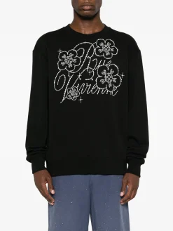 KENZO Felpe<FELPA GIROCOLLO CONSTELLATION Bianco, Nero