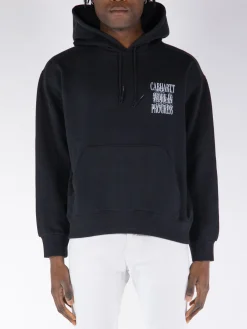 CARHARTT WIP Felpe<FELPA HOODIE ALWAYS A WIP Bianco, Nero