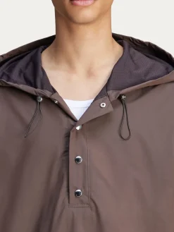 ADIDAS X WALES BONNER Felpe<FELPA HOODIE ANORAK WB Marrone, Rosso