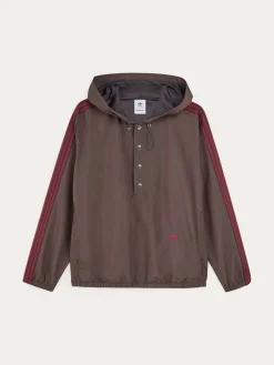 ADIDAS X WALES BONNER Felpe<FELPA HOODIE ANORAK WB Marrone, Rosso