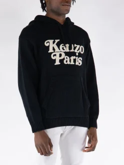 KENZO Felpe<FELPA HOODIE BY VERDY UNISEX Bianco, Nero