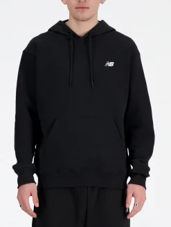 NEW BALANCE Felpe<FELPA HOODIE ESSENTIALS FRENCH TERRY Nero